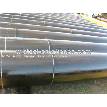 tubo de aço carbono de alta pressão api 5l x52 / x42 / gr.b